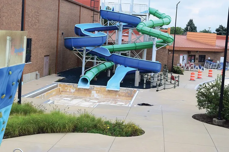Justifying closing a water park earlier than usual for major renovations